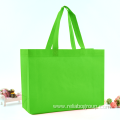 Stock Colored Non-Woven Tote boutique laminated shopping bag